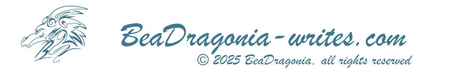 BeaDragonia-writes.com site banner